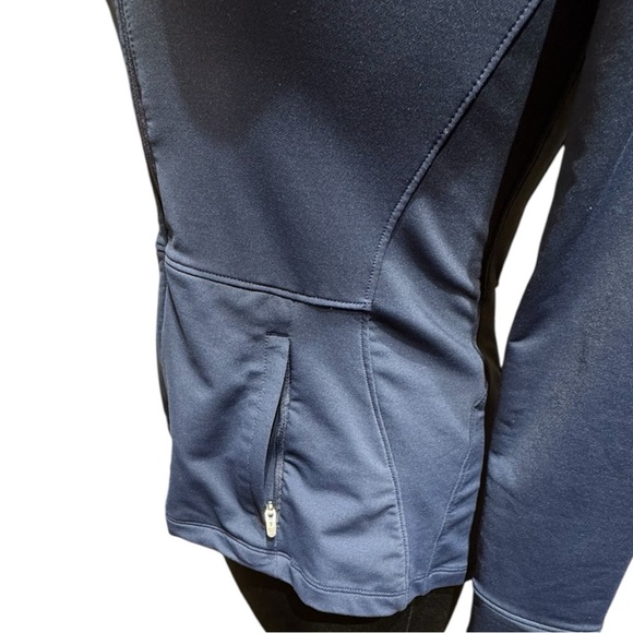 Peter Millar Women’s Stretch Performance Double Zip Navy Jacket UPF 50+ | XS - Picture 6 of 10